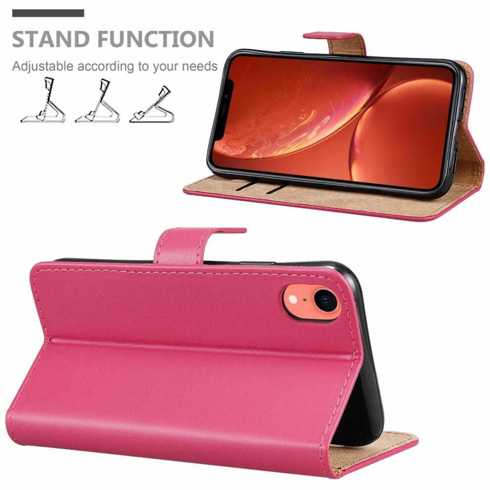 pink--for-iphone-xr-leather-wallet-flip-case-cover