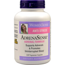 Natural Factors, WomenSense, AdrenaSense, Adrenal Formula, 120 Vegetarian Capsules