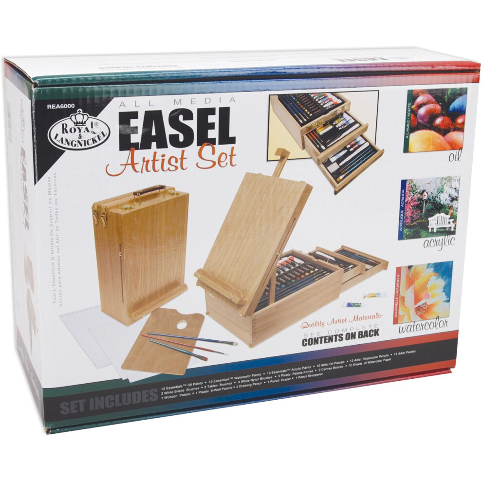 Easel Artist Set