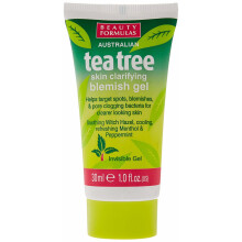 Beauty Formulas Australia Tea Tree Skin Clarifying Blemish Gel, 30ml