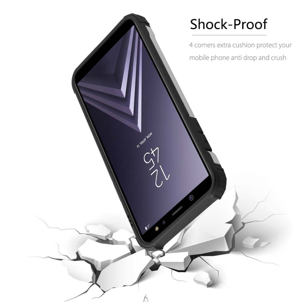 silver--for-samsung-galaxy-a6-shockproof-armour-case-cover