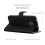 (Black) For Moto E5 Leather Wallet Flip Case Cover 9