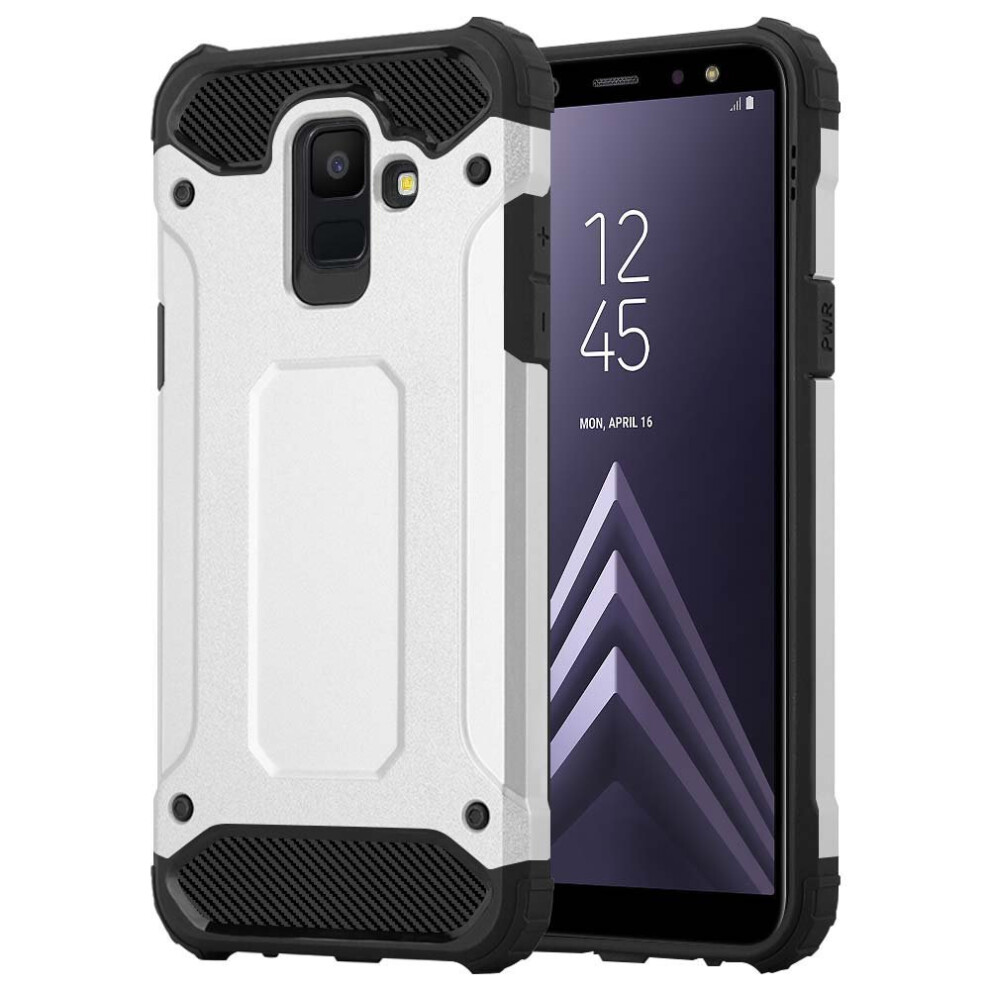 silver--for-samsung-galaxy-a6-shockproof-armour-case-cover