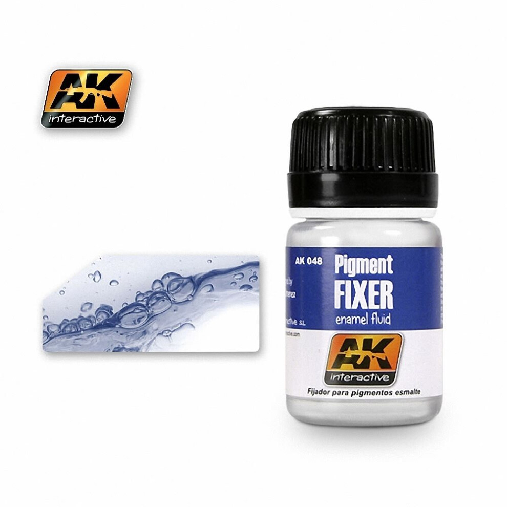 Ak Interactive Ak00048 - Pigment Fixer 35Ml