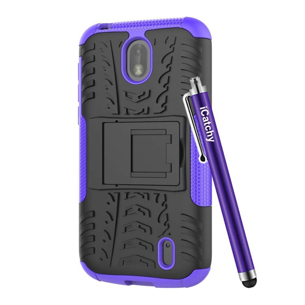 purple--for-nokia-1-armour-shockproof-hard-case-cover