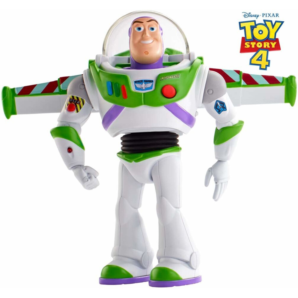 Toy Story 4 Real Walking Talking Buzz Lightyear Action Figure