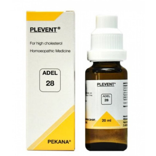 5 Pack ADEL 28 Plevent Drops 20 ml each