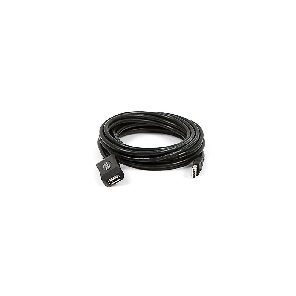 Photos - Cable (video, audio, USB) Monoprice 16 Feet 5M USB 2 0 A Male to A Female Active Extension Repeater Cable 108751 