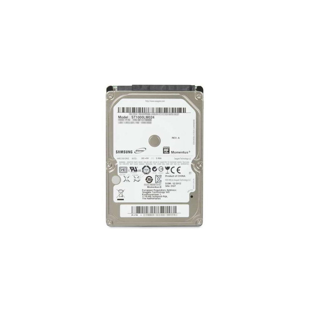 Seagate Momentus 1 TB 2 5 Inch SATA III 5400 RPM 8MB Cache Hard Drive Bare ST1000LM024