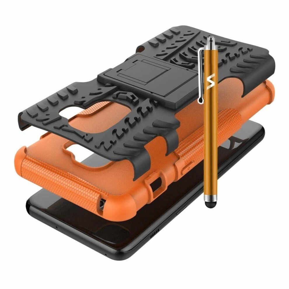 orange--for-galaxy-a8-tough-shockproof-hard-case-cover