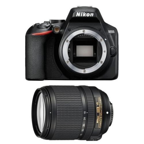 Nikon NIKON D3500 Black + AF-S 18-140MM F3.5-5.6G ED VR DX (White Box)