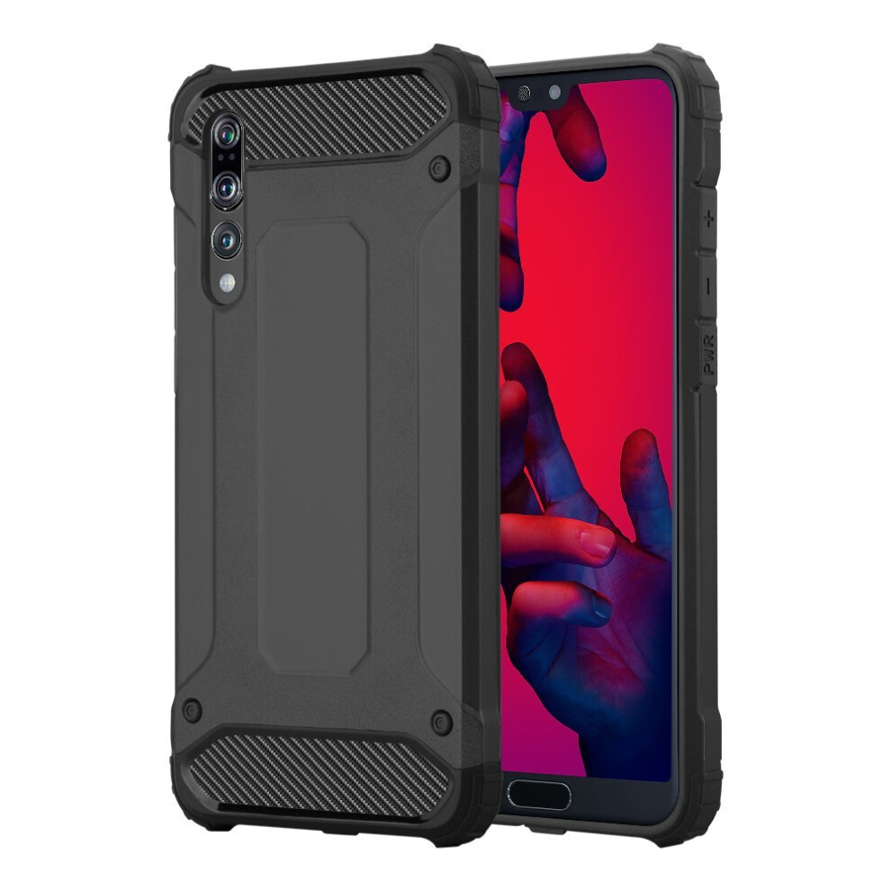 black--for-huawei-p20-pro-armour-shockproof-defender-case