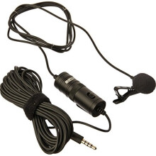 BOYA BY M1 Lavalier Microphone for Smartphones Canon Nikon DSLR Cameras Camcorders Audio Recorder PC