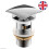 Cassellie Square Basin Mono waterfall style spout with Free square waste 2