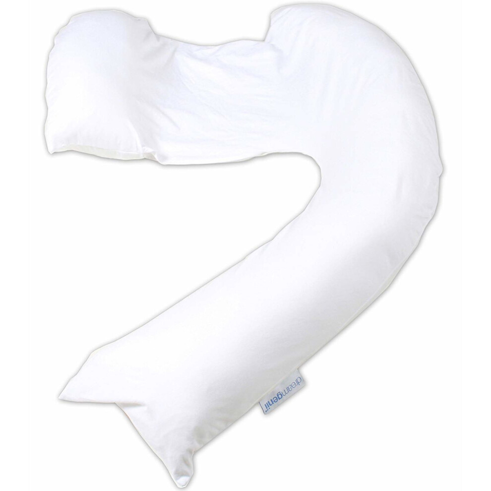 (White) Dreamgenii Pregnancy Pillow