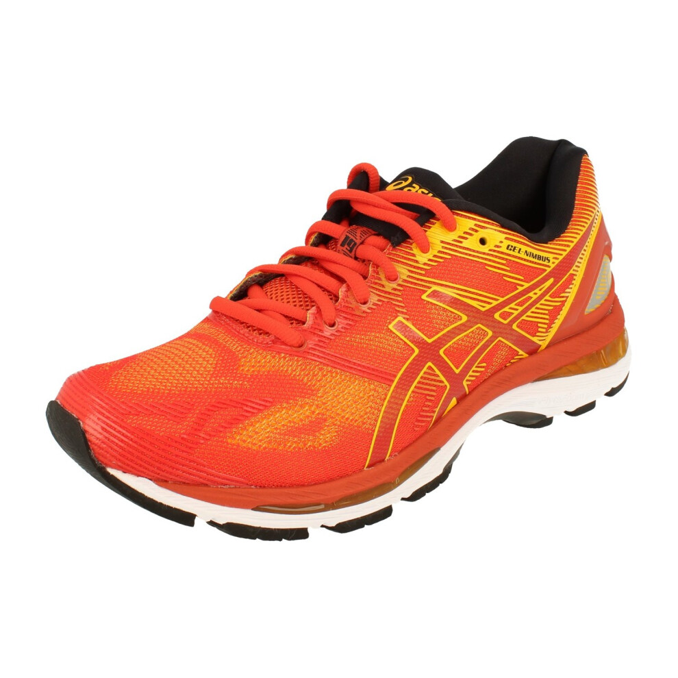 (7 (Adults')) Asics Gel-Nimbus 19 Mens Running Trainers T700N Sneakers Shoes