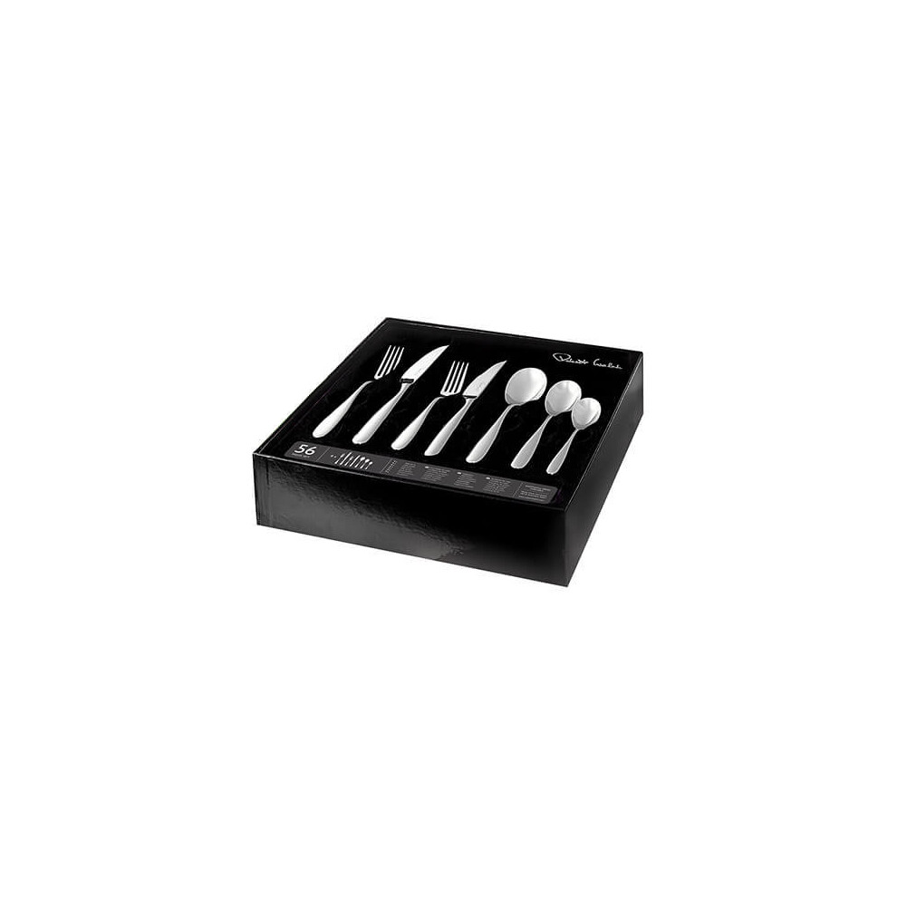 Robert Welch Stanton Bright Cutlery Set, 56 Piece