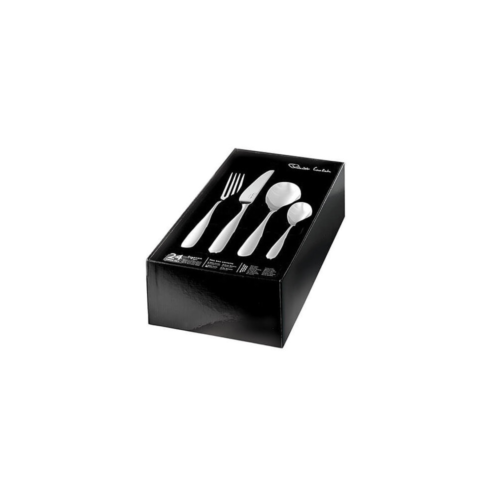 Robert Welch Stanton Bright Cutlery Set, 24 Piece