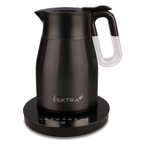 Grunwerg Vektra 4 Electric Kettle Metallic Black