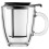 Bodum Bodum Yo Yo Set, Mug and Tea Strainer - Black 1