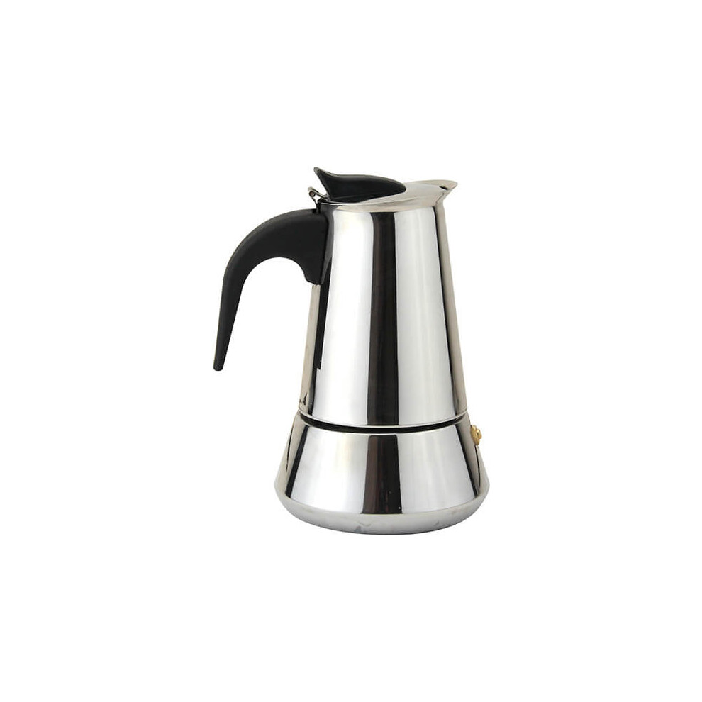 Apollo Stainless Steel Induction 4 Cup Coffee Maker