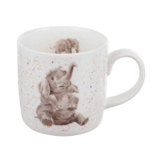 Wrendale by Royal Worcester Mug Role Model Elephants, Multi-Colour