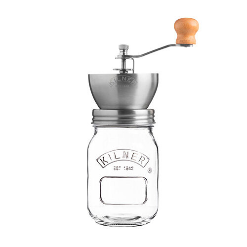 Kilner Kilner Coffee Grinder, Clear