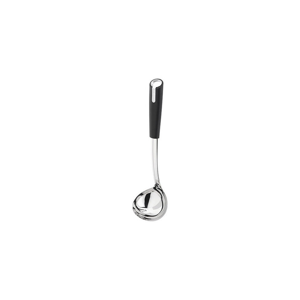 Judge Satin Black Soup Ladle