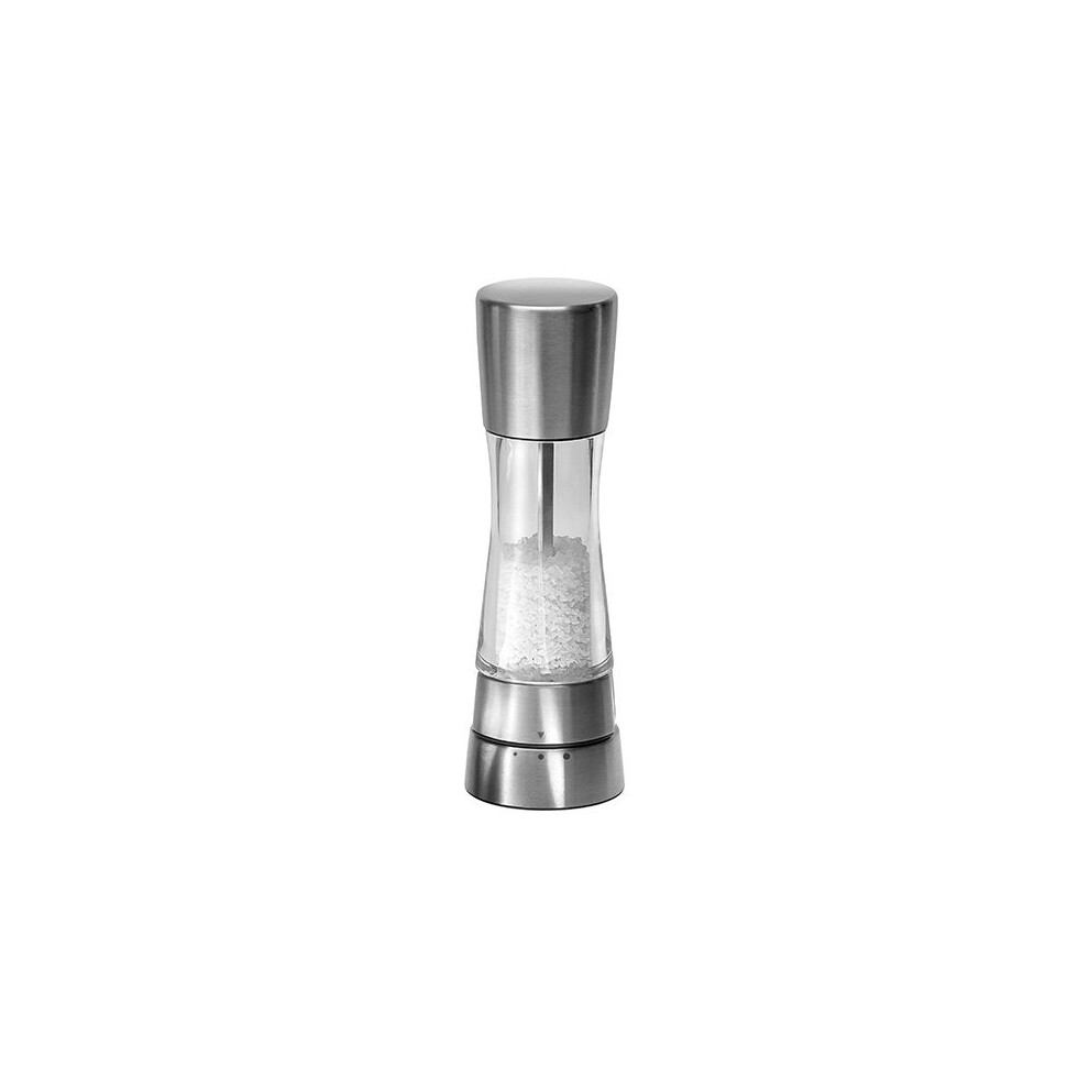 Cole & Mason Gourmet Precision 190 mm Stainless Steel and Acrylic Salt Mill