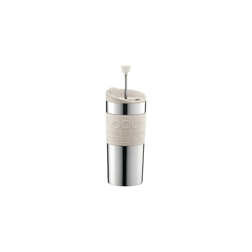 Bodum Travel Press Set Coffee Maker - Off White