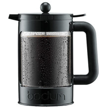 Bodum Bean Ice Coffee Maker, Black, plastic, black, 12.5x20x22.7 cm