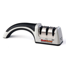 Chef's Choice 4643 Pronto Pro Manual Diamond Hone Knife Sharpener - 15 Asian & 20 European/US Guides, Serrated Knife Compatible, Diamond Abrasives