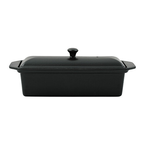Chasseur Cast Iron Matt Black 28cm Pate Terrine