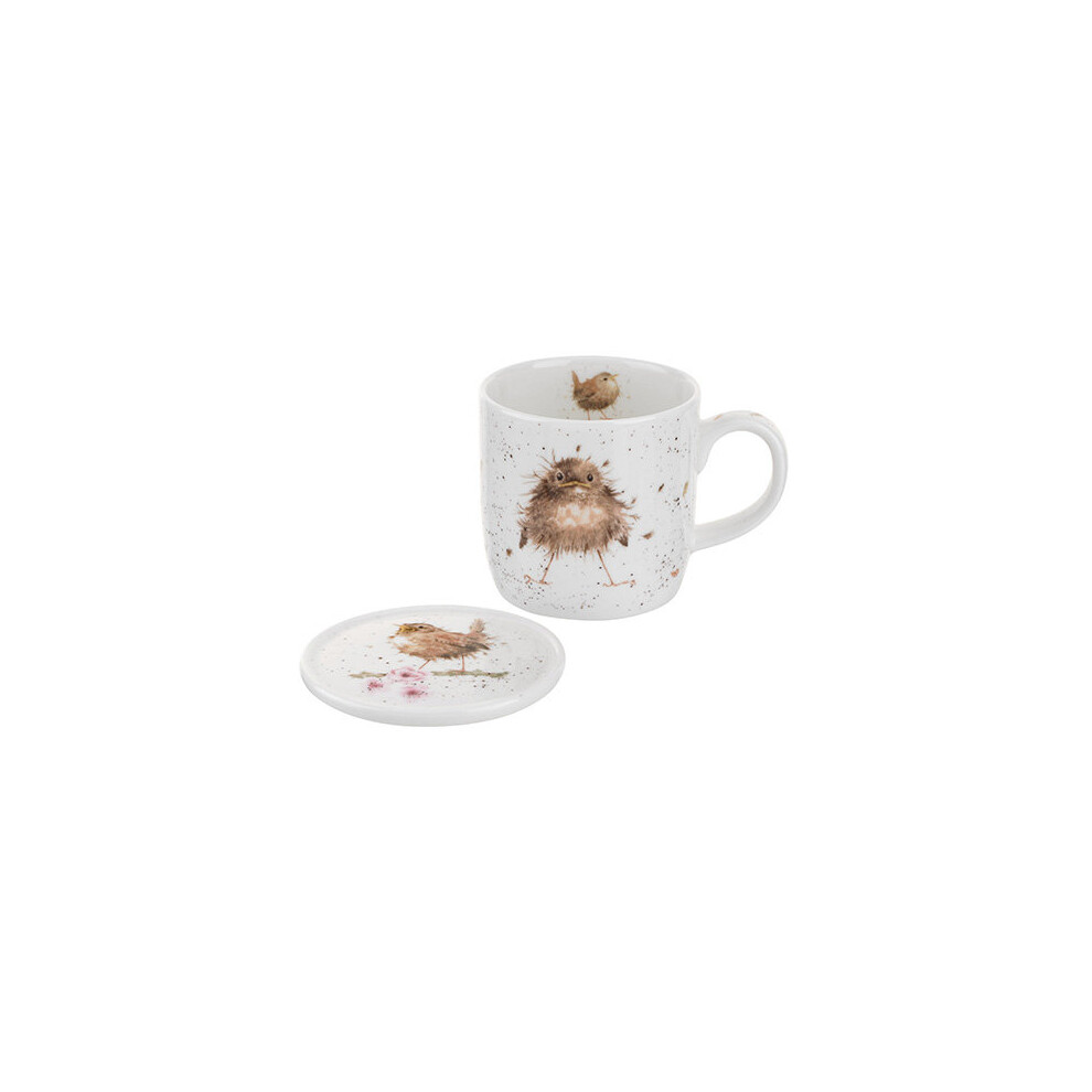 Wrendale Flying The Nest Mug And Coaster