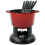 Chasseur Cast Iron Chilli Red Fondue Set 1