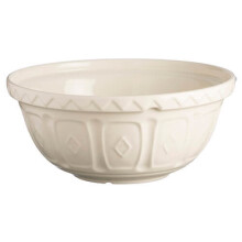 Mason Cash S12 colour Mix Cream Chip Resistant Earthenware Mixing Bowl 29cm Diameter