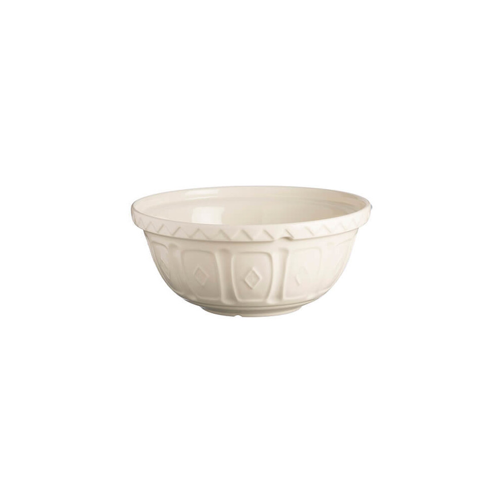 Mason Cash S12 Colour Mix Chip Resistant Earthenware Mixing Bowl 29Cm Diameter Cream