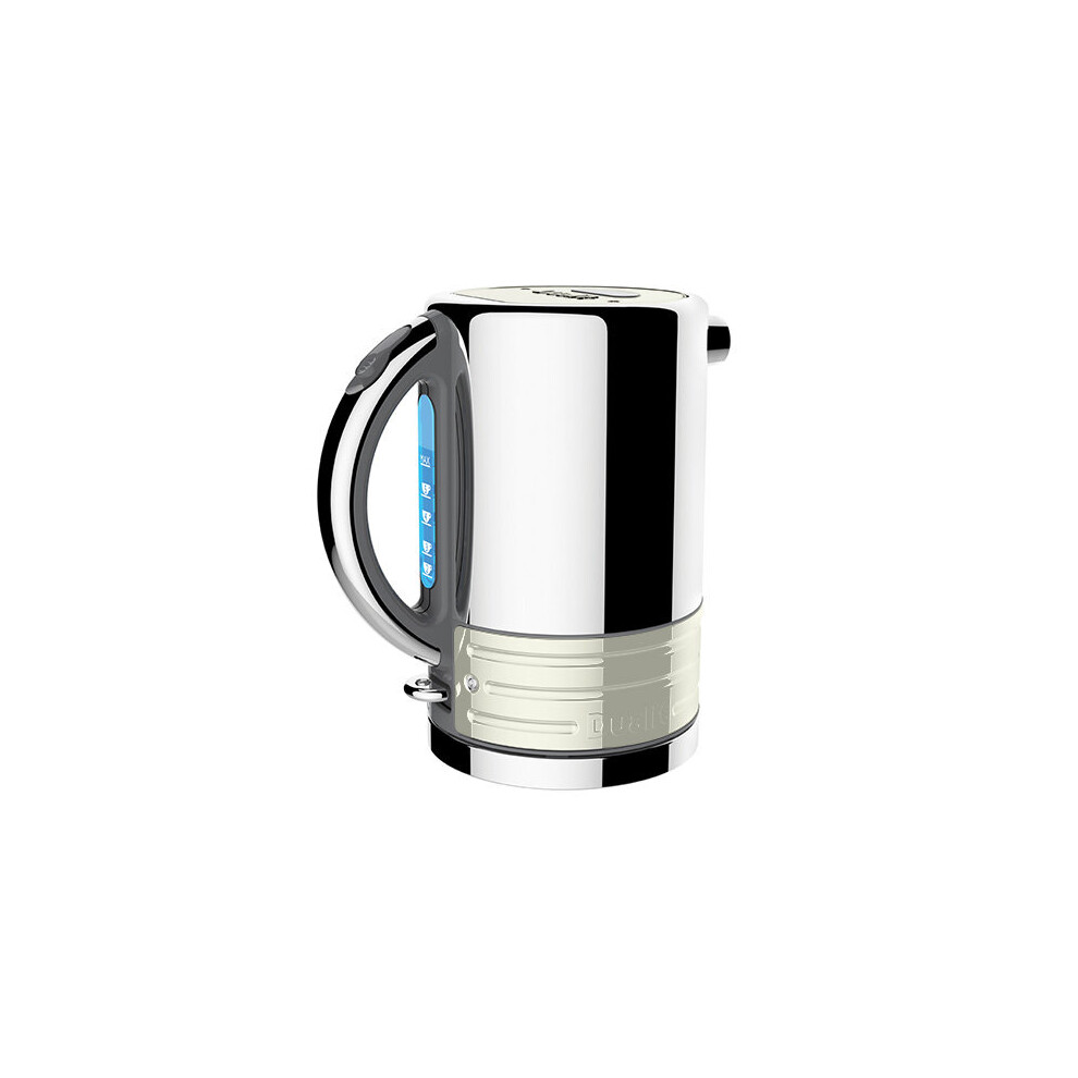 Dualit Architect Grey and Canvas White Kettle