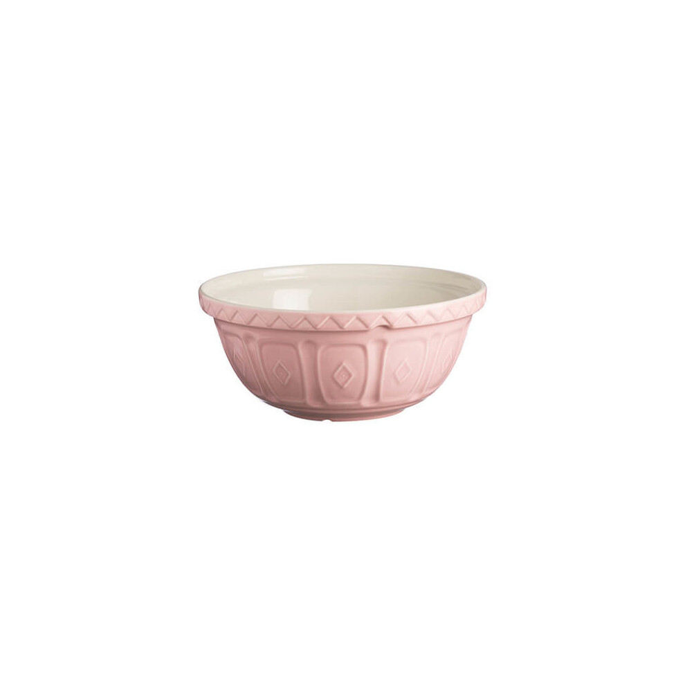 Mason Cash Colour Mix Powder S18 Chip Resistant Earthenware 26Cm Mixing Bowl Pink