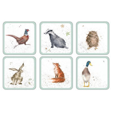 Wrendale Designs Coasters Set Of 6
