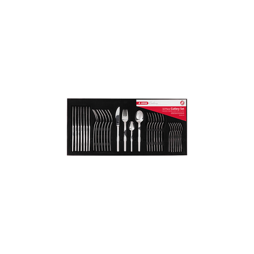 Judge Beaumaris 32 Piece Cutlery Set