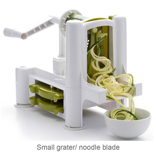 Dexam Spiralizer Spiral Slicer with 3 blades 1