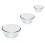 Pyrex Pyrex Bowl Set, 0.5L/1.0L /2.0L, 3 Piece 1