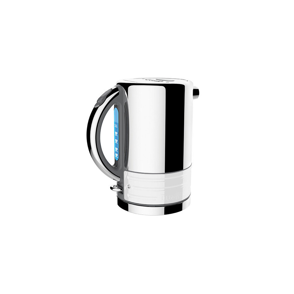 Dualit Architect Grey and White Kettle