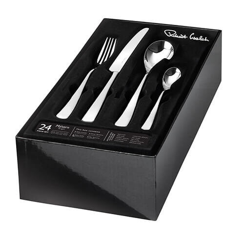 Robert Welch Robert Welch Malvern Bright Cutlery Set, 24 Piece