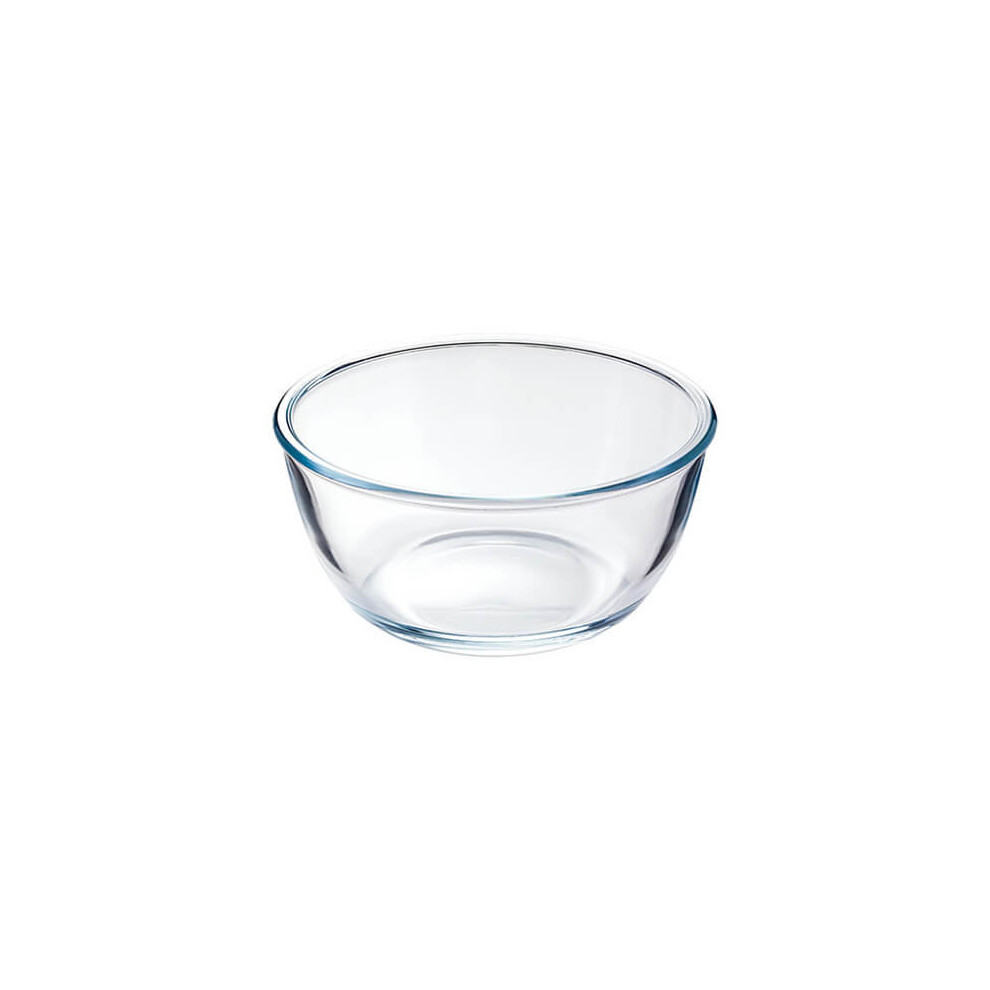 Judge 1.5L Borosilicate Glass Bowl - High Thermal Shock, Stain & Flavour Resistant, Oven, Microwave, Freezer & Dishwasher Safe