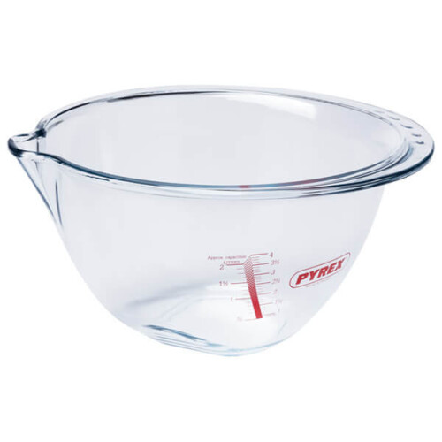Pyrex Pyrex Glass Preparation Bowl Plastic 4.2 L + Lid