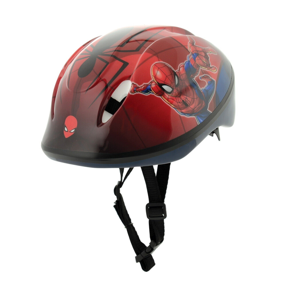 Spiderman Safety Helmet M003026 - Lightweight EPS, Ventilated Shell, Quick-Release Buckle, Adjustable Straps for Cycling, Skating & Scootering-image-OPC-PWM6BM-NEW
