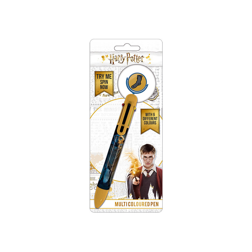 HARRY POTTER 6 Colour Ball Pen DOBBY MultiColoured Pen