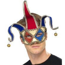 Smiffy's Venetian Musical Jester -  jester smiffys venetian musical fancy dress eyemask ball